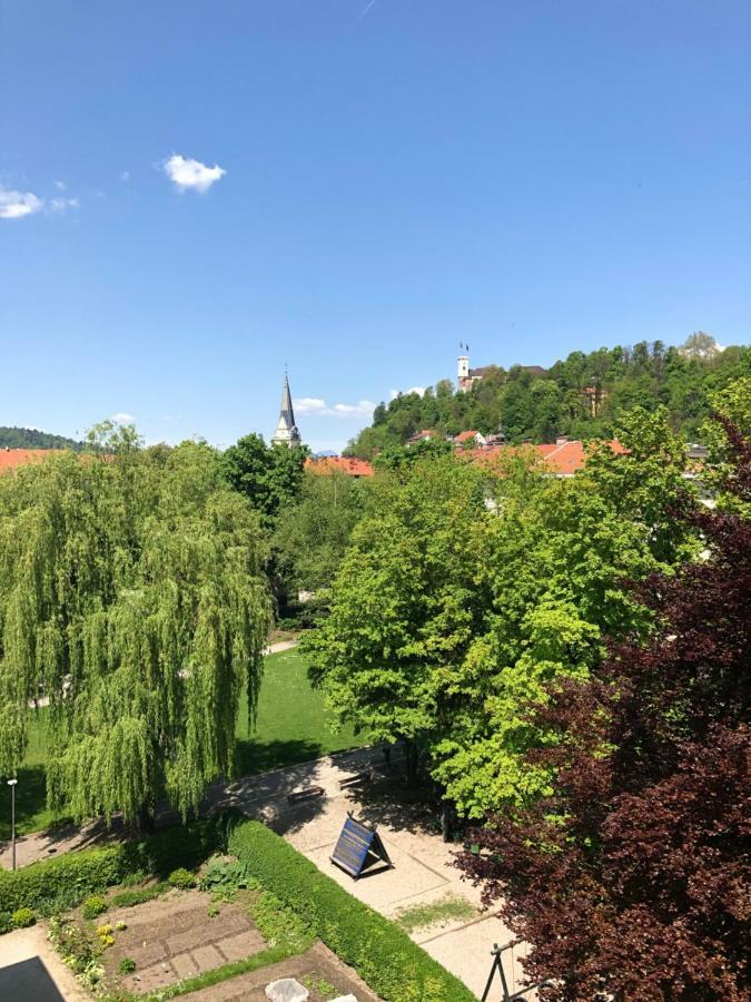 Apartmán Castle View Studio Lublaň Exteriér fotografie